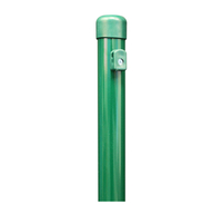 Zaunpf.,sendzimirver.grün Kst.b.,L1750mm,Pfostenst.Ø34mm,Geflechth.1250mm