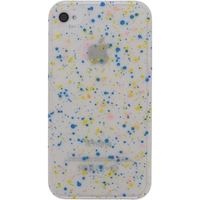 Xccess Cover Spray Paint Glow Apple iPhone 4/4S Blue