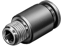 QS-3/8-8-I Gerade Einschraubverschraubung R3/8" ø: 8 mm