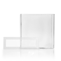 Pojemnik na preparaty z płaską szklaną pokrywą DURAN® Szer. 50 mm