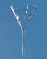 Trichter Borosilikatglas 3.3 gerippte Innenfläche