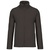 polár_ ka911 Falco 100% Poliészter Férfi Zip-Záras Pulóver 300g, Black, 5XL
