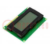Pantalla: LCD; alfanumérico; FSTN Positive; 16x4; 87x60x13,5mm
