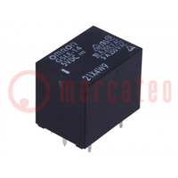 Relè: elettromagnetico; SPDT; Ubobina: 5VDC; Icontattomax: 10A