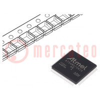 IC: mikrokontroller ARM; LQFP100; 1,62÷3,6VDC; Kül.megsz: 75; 90db