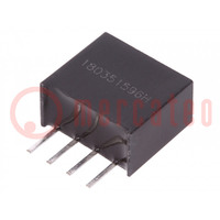 Converter: DC/DC; 1W; Uin: 4.5÷5.5V; Uout: 5VDC; Iout: 200mA; SIP4