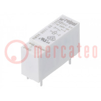 Relay: electromagnetic; SPST-NO; Ucoil: 5VDC; 8A; 8A/250VAC; PCB