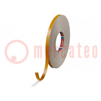 Tape: fixing; W: 12mm; L: 25m; Thk: 1100um; double-sided; acrylic
