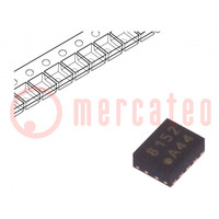 IC: czujnik temperatury; cyfrowy; -40÷125°C; VDFN10; SMD; 1°C; Ch: 5