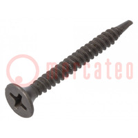 Screw; for drywall,for metal,for plastic; 3.5x35; Phillips; PH2