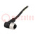 Plug; M12; PIN: 4; female; A code-DeviceNet / CANopen; 5m; IP67