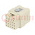 Connector: HDC; contact insert; female; Han Q; PIN: 21; size 3A