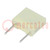 Capacitor: polyester; 4.7nF; 63VAC; 100VDC; 5mm; ±5%; 7.2x2.5x6.5mm