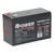 Re-battery: acid-lead; 12V; 7.2Ah; AGM; maintenance-free; 2.25kg