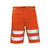 PLANAM Arbeitsshorts Warnschutz orange, Gummizug im Bund, div. Taschen Version: XL - Größe: XL