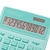 Citizen Kalkulator SDC444XRGNE, zielona, biurkowy, 12 miejsc, podwójne zasilanie