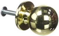 G.D.S 00401/1S BOUTON BOULE SUR PLATINE, MULTICOLORE