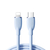 JOYROOM 30W USB-C TO LIGHTNING COLOFUL SILICONE FAST CHARGING CABLE 1.2M - BLUE SA29-CL3B
