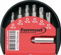 Format Bit-assortiment voor Torx-schroeven in klaphouder 7-dlg.