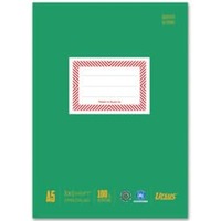 Hefthülle Papier A5hoch grün 150g/m² URSUS OE 085800011