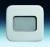 Abdeckung Schalter Duro 2000 SI ws glz KontrollfensterLichtauslass