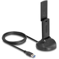 DELOCK Wi-Fi 6E Dualband WLAN USB Adapter AX3000 2x 574 Mbps