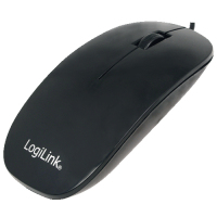 LogiLink ID0063 egér Kétkezes USB A típus Optikai 1000 DPI