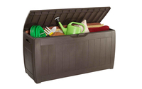 Keter Hollywood Caja de almacenaje Rectangular Marrón