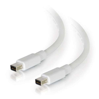 C2G 3m Mini DisplayPort Cable 4K UHD M/M - White