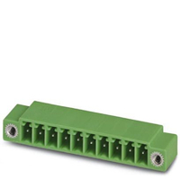 Phoenix EMC 1,5/8-GF-3,81 vezeték csatlakozó PCB Zöld
