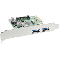 InLine 76660B Schnittstellenkarte/Adapter Eingebaut USB 3.2 Gen 1 (3.1 Gen 1)