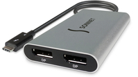 Sonnet TB3-DDP4K USB graphics adapter 5120 x 2830 pixels Black, Grey