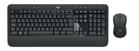Logitech Advanced MK540 toetsenbord Inclusief muis USB QWERTY Italiaans Zwart, Wit