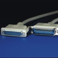 ROLINE Printer cable, D25M/C36M, 1.8m, moulded, 25 wires cavo parallelo 1,8 m
