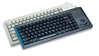 CHERRY Compact keyboard G84-4400, light grey, RB teclado PS/2 Gris