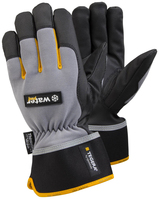 Ejendals TEGERA 9113 Insulating gloves Czarny, Szary, Żółty Poliester