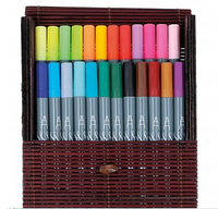 ONLINE Schreibgeräte Calli Marker 24 Stück(e) Mehrfarbig Pinselspitze