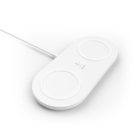 Belkin BOOST↑CHARGE Słuchawki, Smartfon Biały Prąd przemienny Bezprzewodowe ładowanie Szybkie ładowanie Wewnętrzna