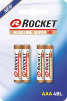ROCKET LR03 - 4/BL HD Einwegbatterie AAA Alkali