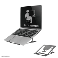 Neomounts NSLS085GREY stojak na laptop Podstawka na notebooka Szary 43,2 cm (17")