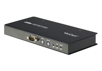 ATEN VE500RQ audio/video extender AV-receiver Zwart