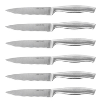 Cecotec 01025 cuchillo de mesa 6 pieza(s) Acero inoxidable Cuchillo para carne