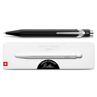Caran d-Ache 846.509 stylo roller Stylo à bille retractable avec clip Noir 1 pièce(s)
