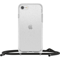 OtterBox Cover React Necklace per iPhone SE (3rd/2nd gen)/8/7, Custodia Ultra sottile, resistente a shock con cordino a collana, adattabile e intercambiabile, testata a norme MI...