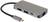 Microconnect USB3.1CCOM16 laptop dock & poortreplicator Bedraad USB 3.2 Gen 1 (3.1 Gen 1) Type-C Grijs