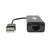Tripp Lite U236-000-R USB 2.0-Ethernet-NIC-Adapter - 10/100 Mbit/s, RJ45, Schwarz