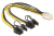 DeLOCK 83433 internal power cable 0.3 m