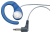 Monacor ES-10 Kopfhörer & Headset Ohrbügel Blau