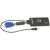 Black Box KVT100A cable para video, teclado y ratón (kvm) Negro