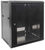 Intellinet Network Cabinet, Wall Mount (Standard), 6U, Usable Depth 260mm/Width 510mm, Black, Flatpack, Max 60kg, Metal & Glass Door, Back Panel, Removeable Sides, Suitable also...
